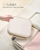 Ultra-Light Waterproof Travel Jewelry Organizer Case with Velvet Zippered Pouches