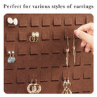 Felt Stud Hanging Earring Holder Organizer