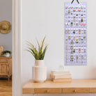 Felt Stud Hanging Earring Holder Organizer