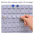 Felt Stud Hanging Earring Holder Organizer