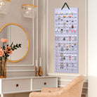 Felt Stud Hanging Earring Holder Organizer