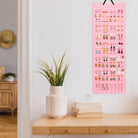 Felt Stud Hanging Earring Holder Organizer