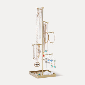 jewelry display stand gold
