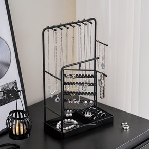 360° Rotating Jewelry Organizer Display Stand
