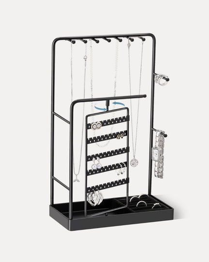 360° Rotating Jewelry Organizer Display Stand