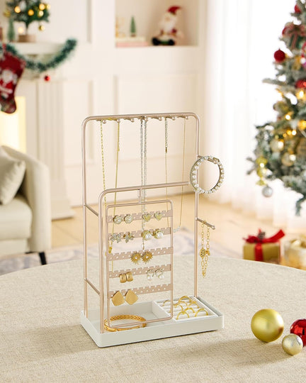 360° Rotating Jewelry Organizer Display Stand