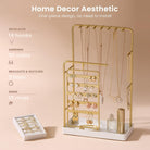 360° Rotating Jewelry Organizer Display Stand