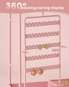 360° Rotating Jewelry Organizer Display Stand