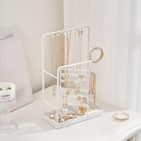 360° Rotating Jewelry Organizer Display Stand