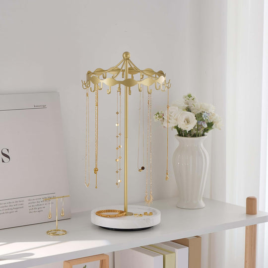 Rotating Necklace Holder Stand