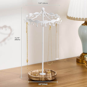 Rotating Necklace Holder Stand