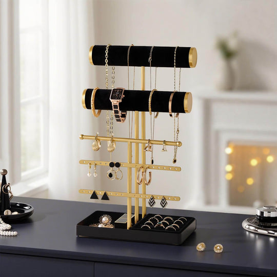 5 Tiers Jewelry Organizer and Storage Rack