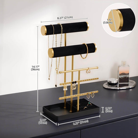 5 Tiers Jewelry Organizer and Storage Rack