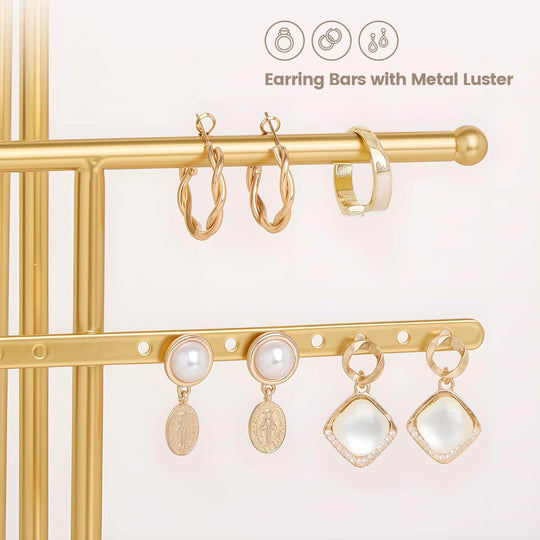 5 Tiers Jewelry Organizer and Storage Rack