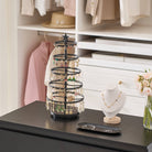 Tree-shaped Rotating Jewelry Display Stand