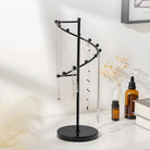 Helix-shaped Metal Jewelry Organizer Display Stand