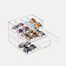Clear Sunglasses Organizer with Drawer
