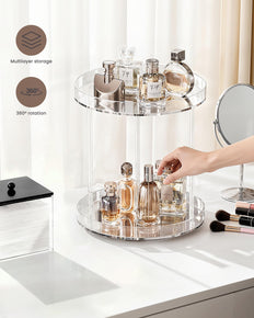 360 Degree Rotating Makeup Organizer