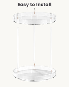 360 Degree Rotating Makeup Organizer