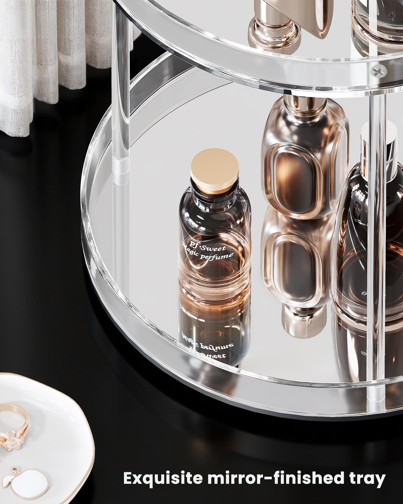 360 Degree Rotating Makeup Organizer