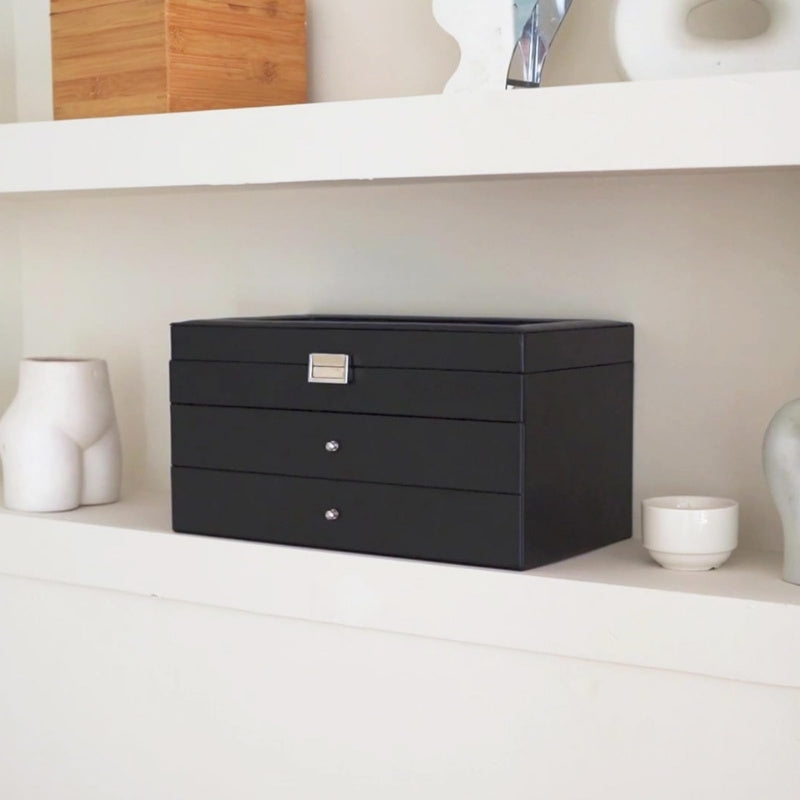 Leather Sunglasses Organizer Box