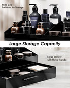 Acrylic Countertop Storage Box with Drawer