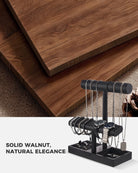 Wooden T-Bar Jewelry Organizer Stand