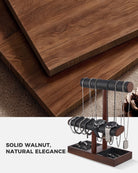 Wooden T-Bar Jewelry Organizer Stand