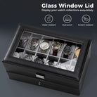 2-Layer PU Leather Watch Case for Watches & Accessories