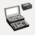 2-Layer PU Leather Watch Case for Watches & Accessories