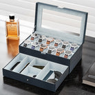 2-Layer PU Leather Watch Case for Watches & Accessories