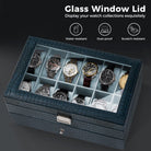 2-Layer PU Leather Watch Case for Watches & Accessories