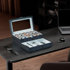 2-Layer PU Leather Watch Case for Watches & Accessories