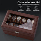 2-Layer PU Leather Watch Case for Watches & Accessories