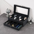 2-Layer PU Leather Watch Case for Watches & Accessories