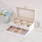 2-Layer PU Leather Watch Case for Watches & Accessories