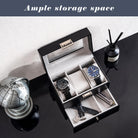 2-Layer PU Leather Watch Case for Watches & Accessories