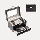 2-Layer PU Leather Watch Case for Watches & Accessories