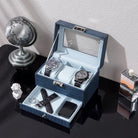 2-Layer PU Leather Watch Case for Watches & Accessories