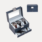 2-Layer PU Leather Watch Case for Watches & Accessories