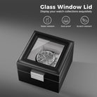 Single Watch Display Case with Glass Lid