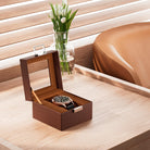 Single Watch Display Case with Glass Lid