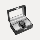 Watch Display & Storage Organizer with Glass Lid