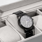 6 Slot Watch Display Case with Glass Lid