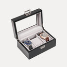 Watch Display & Storage Organizer with Glass Lid