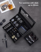 Multifunctional Double-Layer Accessories Organizer Box