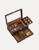 Multifunctional Double-Layer Accessories Organizer Box