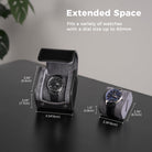 Portable PU Leather Watch Roll Box