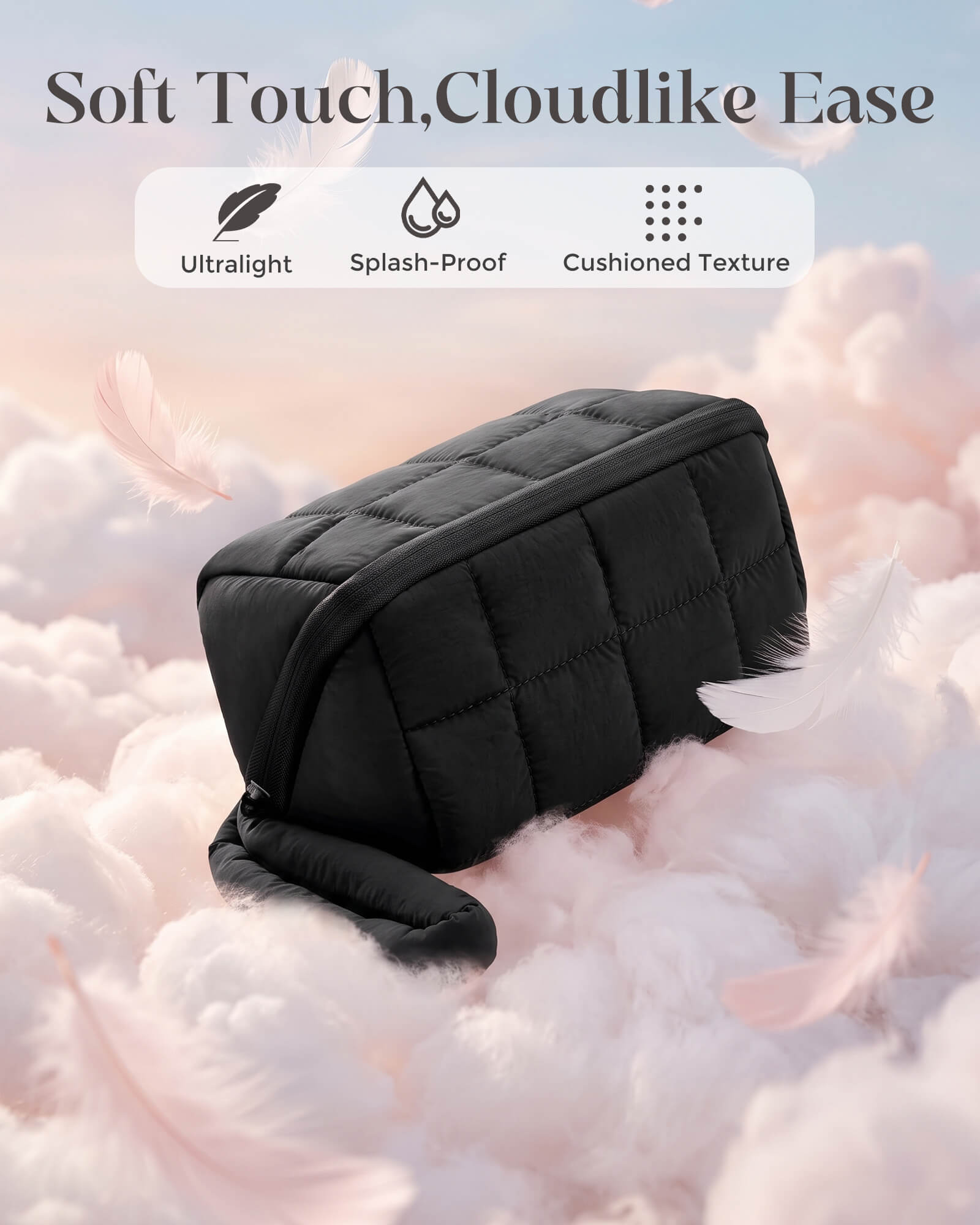 Ultra-Light Travel Makeup Organizer Bag - Preorder