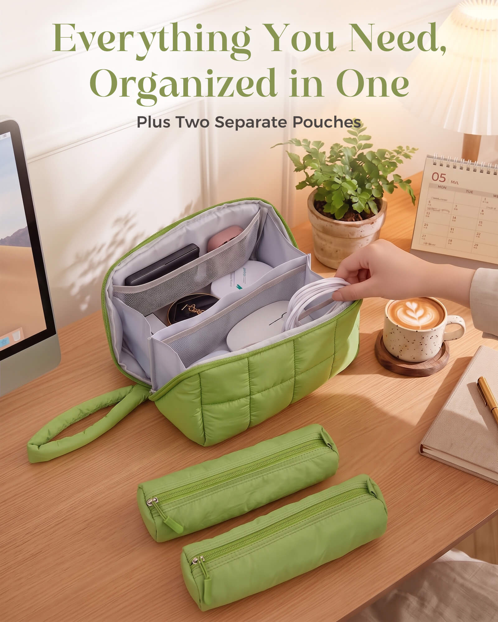 Ultra-Light Travel Makeup Organizer Bag - Preorder